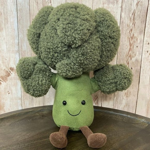 Jellycat Toys Jellycat Amuseable Broccoli Stuffed Vegetable Fluffy